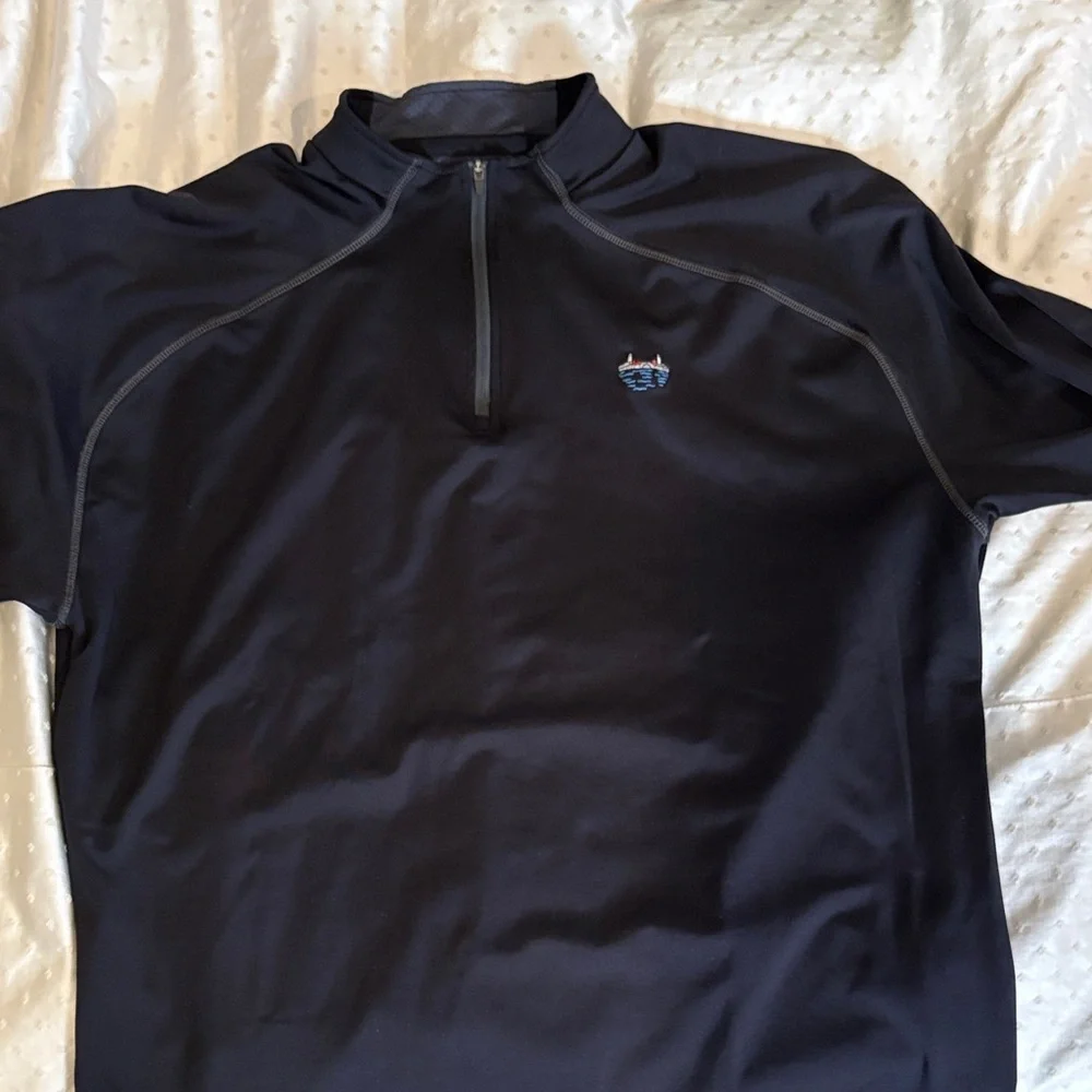 Men's Black Rash Guard - Picture 1 of 5
